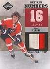 2011 12 limited retired numbers jersey prime 5 bobby clarke