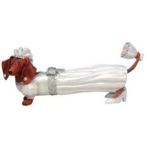 Hot Diggity Dog Figurine by Westland Giftware   Bride 