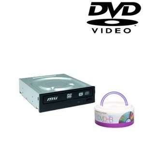  MSI DH 24AAS 17 Internal DVD Writer & Memorex 9823 