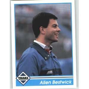 1992 Traks #134 Allen Bestwick   NASCAR Trading Cards (Racing Cards 