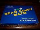 NEW Learning Resource GAME BEAR FAMILY MATH AGE 4 &UP