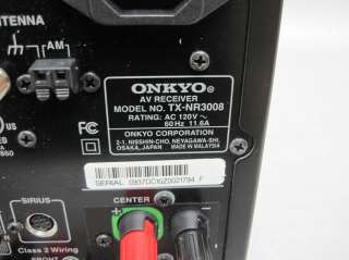 Onkyo TX NR3008 9.2 Channel Network Home Theater HDMI Audio Video 3D 