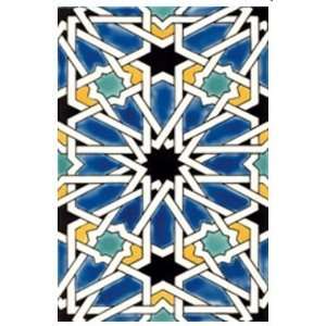  Sevilla Bleu 8x12 Moroccan Ceramic Tile