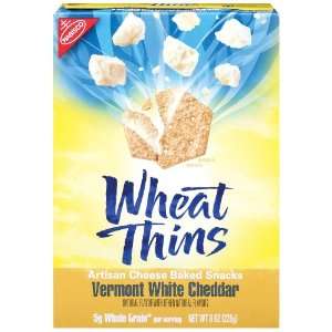 Wheat Thins Atisian Cracker Vermont White Cheddar, 8 oz  