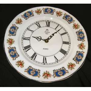   . Louis Bone China Kienzle Quartz Plate Clock England