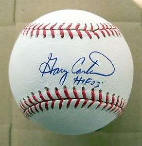 Gary Carter HOF 03 Autographed Official MLB Baseball w/ PSA/DNA 