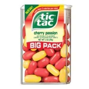 Tictac Big Pack Cherry Passion   12  Grocery & Gourmet 