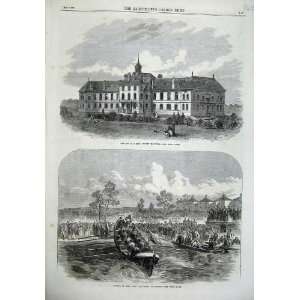   Surrey Hospital 1866 Isis Life Boat Launch Oxford