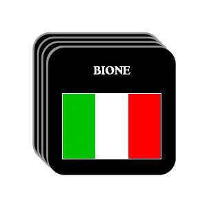  Italy   BIONE Set of 4 Mini Mousepad Coasters 