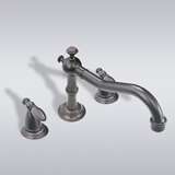   Widespread Roman Bathroom Sink Faucet Elegant Design Classy  