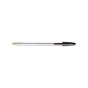  BICMS11BK BIC MS11BK   Cristal Ballpoint Stick Pen, Black 