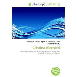  Cristina Bicchieri (9786134126410) Books