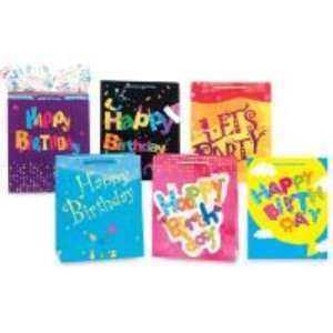  Birthday Gift Bags   Large Case Pack 144   678639