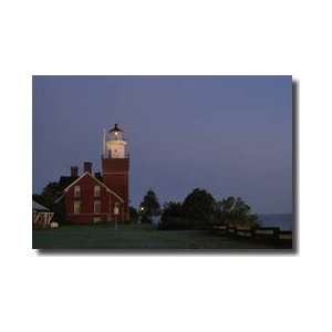  Big Bay Point Lighthouse Michigan Giclee Print