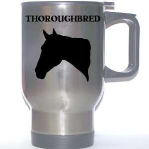 Thoroughbred Horse Stainless Steel Mug