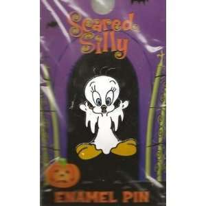  Warner Brothers Looney Tunes Tweety Scared Silly Pin 