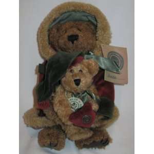  Boyds Bear Poppa Bear & Noelle 10 Inch Christmas Bear with 