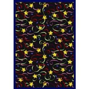  Joy Carpets Streamers and Stars Area Rug, 7 ft. 8 in. x 10 