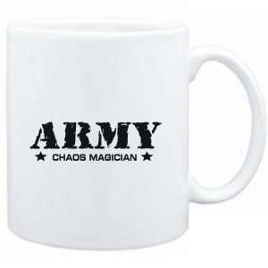  Mug White  ARMY Chaos Magician  Religions Sports 