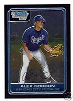 ALEX GORDON 2006 Bowman Chrome Prospects # BC1 Royals  