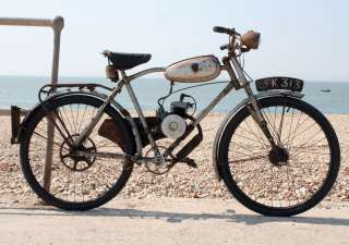 1955 PHILLIPS MOTORISED Vintage Bicycle MOPED CYCLEMOTOR AUTOCYCLE 