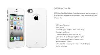 SGP NEW Ultra Thin Air [White] Case for Apple iPhone 4S  