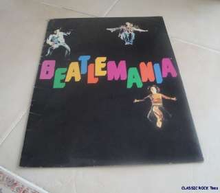 BEATLEMANIA  Beatles Musical Tour PROGRAM BOOK  