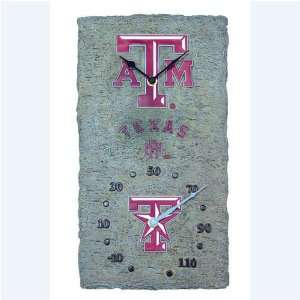    Texas A&M Aggies NCAA Clock & Thermometer (18)