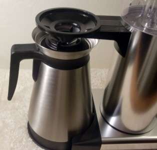   Moccamaster Coffee Maker w/ Thermal Carafe Bright Silver  