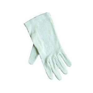  Gloves Usher Solid White Cotton Extra Large Everything 