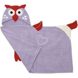  Kids Hooded Bath Towel   Olive the Owl Baby