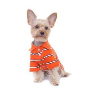  Dog Polo Shirt  Orange Ian (PIPO) Size XL