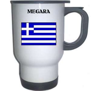 Greece   MEGARA White Stainless Steel Mug