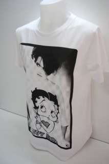 The Cure Robert Smith Betty Boop Goth Rock T Shirt L  