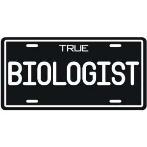 New  True Biologist  License Plate Occupations