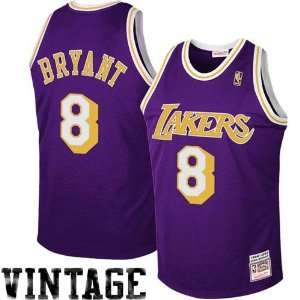  Mitchell & Ness Los Angeles Lakers #8 Kobe Bryant Purple 
