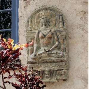  Earth Witness Buddha Sculptural Wall Frieze