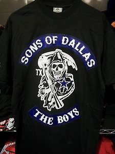 Sons Of Dallas Reaper T shirt Cowboys Texas Jersey M L XL XXL 3XL 4XL 