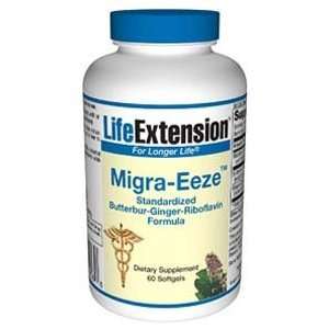   Eeze™, Standardized Butterbur Ginger Riboflavin Formula, 60 softgels