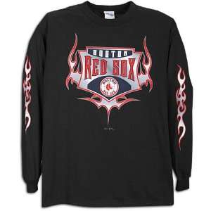  Red Sox Majestic Mens MLB Chopper Long Sleeved Tee 