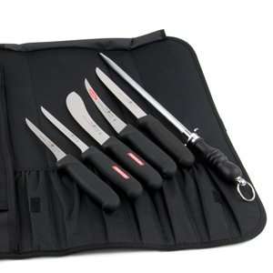    8 Piece Butcher Knife Set with Carrying Case