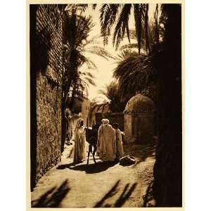  1924 Biskra Oasis Street Men Algeria Lehnert & Landrock 