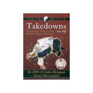  Takedowns for BJJ DVD with Daniel McCormick Sports 