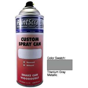 12.5 Oz. Spray Can of Titanium Gray Metallic Touch Up Paint for 1995 