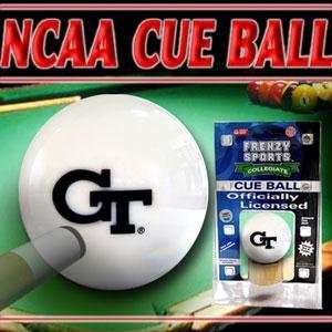 Georgia Tech Yellowjackets Officially Licensed Billiards Cue Ball by 