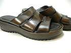COLE HAAN Tan Leather Slides Sandals Sz 7 IN BOX  