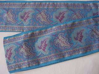 , jacquard trim is traditionally woven in the Indian city of Benares 