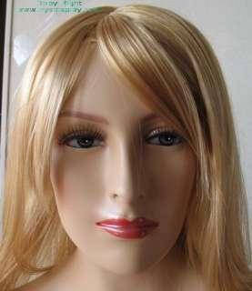 New 59H Fleshtone Female Mannequin Torso W/wig D67  