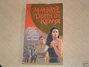 KAYE Death in Kenya PB Book Historical Mystery  