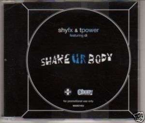J3) Shy FX & T Power, Shake Ur Body   DJ CD  